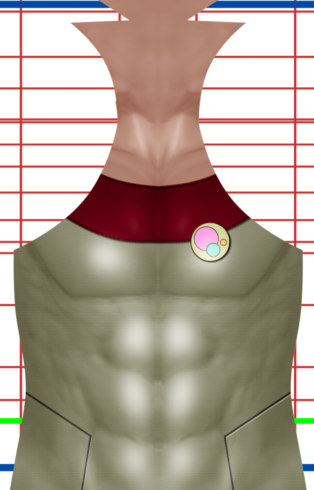 Omni-Man Coalition v1 5 Omni-Man Coalition cosplay costume pattern from Invincible, suit detail panel, custom dye sublimation design by 4NEO Designs