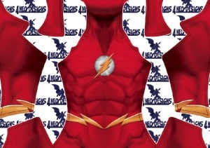 Flash - DCUO dye sub cosplay pattern